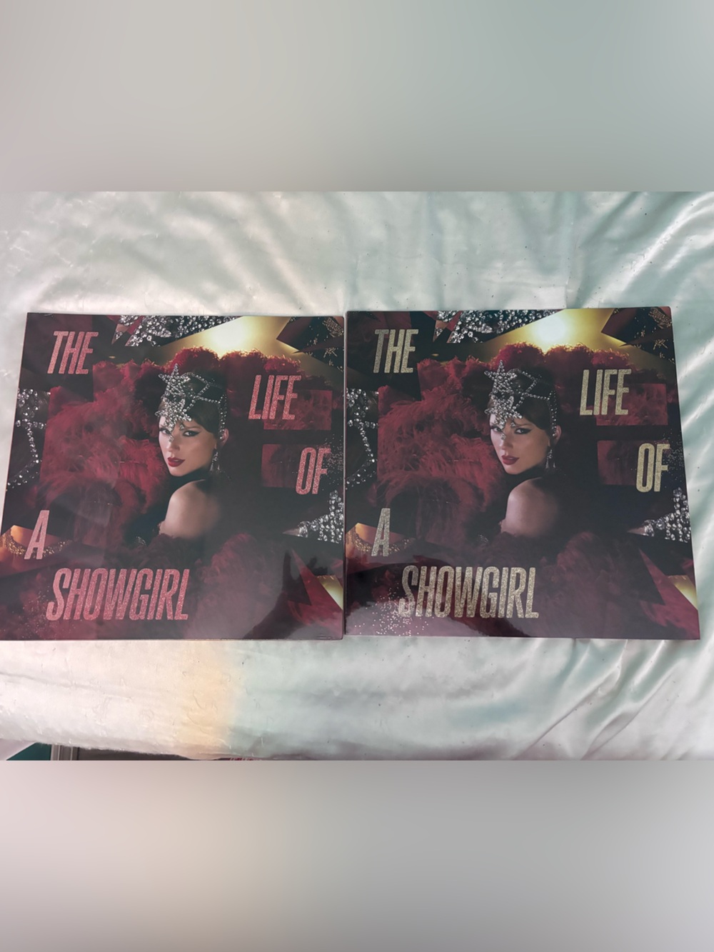The Life of a Showgirl Vinyl Album - set of two limited edition vinyls